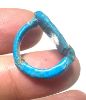 Picture of ANCIENT EGYPT.  FAIENCE RING. AMARNA. TIME OF KING TUTANKHAMUN. 1340 B.C .    NAME OF KING TUTANKHAMUN