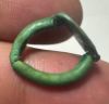Picture of ANCIENT EGYPT.  FAIENCE RING. AMARNA. TIME OF KING TUTANKHAMUN. 1340 B.C .    NAME OF KING AYE