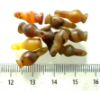 Picture of  ANCIENT EGYPT . LOT OF 10 CARNELIAN POPPY SEED AMULET. 1200 B.C  NEW KINGDOM