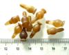 Picture of  ANCIENT EGYPT . LOT OF 10 CARNELIAN POPPY SEED AMULET. 1200 B.C  NEW KINGDOM