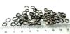 Picture of PRICE PER 1 LOOP. PERFECT TO SET INTO AMULETS. ANCIENT EGYPT. NEW KINGDOM SILVER SUSPENSION LOOPS. 1400 - 1200 B.C