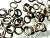 Picture of PRICE PER 1 LOOP. PERFECT TO SET INTO AMULETS. ANCIENT EGYPT. NEW KINGDOM SILVER SUSPENSION LOOPS. 1400 - 1200 B.C