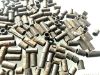 Picture of  ANCIENT EGYPT . BIG GROUP OF TINY CYLENDRICAL SHAPED  SILVER  BEADS . 1400 -  1200 B.C  NEW KINGDOM