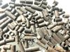 Picture of  ANCIENT EGYPT . BIG GROUP OF TINY CYLENDRICAL SHAPED  SILVER  BEADS . 1400 -  1200 B.C  NEW KINGDOM