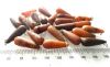 Picture of PRICE PER 1 PENDANT.  ANCIENT EGYPT. NEW KINGDOM CARNELIAN AMULETS / BEADS WITH ORIGINAL GOLD SUSPENSION LOOP . 1400 - 1200 B.C  NEW KINGDOM