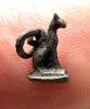 Picture of ANCIENT EGYPT. NEW KINGDOM TINY SILVER CATAMULET (BASTET). 1400 - 1250 B.C