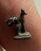 Picture of ANCIENT EGYPT. NEW KINGDOM TINY SILVER CATAMULET (BASTET). 1400 - 1250 B.C
