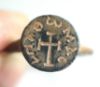 Picture of ANCIENT LEVANT. BYZANTINE BRONZE RING. 1000 A.D