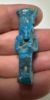 Picture of ANCIENT EGYPT - BEAUTIFUL COLOR FAIENCE ISIS NURSING HORUS AMULET . 600 - 300 B.C