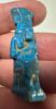 Picture of ANCIENT EGYPT - BEAUTIFUL COLOR FAIENCE ISIS NURSING HORUS AMULET . 600 - 300 B.C