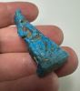 Picture of ANCIENT EGYPT - BEAUTIFUL COLOR FAIENCE ISIS NURSING HORUS AMULET . 600 - 300 B.C