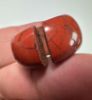 Picture of ANCIENT EGYPT, 18TH DYNASTY, HUGE RED JASPER HAIR RING. 1400 B.C