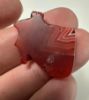 Picture of   ANCIENT EGYPT. CARNELIAN EYE OF HORUS AMULET. 1250 B.C  NEW KINGDOM