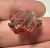 Picture of ANCIENT EGYPT. CARNELIAN EYE OF HORUS AMULET. 1250 B.C  NEW KINGDOM