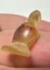 Picture of  ANCIENT EGYPT. CARNELIAN POPPY SEED AMULET. 1250 B.C  NEW KINGDOM
