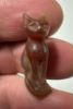 Picture of ANCIENT EGYPT, NEW KINGDOM CARNELIAN CAT AMULET. 1400 B.C