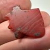 Picture of  ANCIENT EGYPT. CARNELIAN EYE OF HORUS AMULET. 1250 B.C  NEW KINGDOM