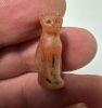 Picture of ANCIENT EGYPT, NEW KINGDOM CARNELIAN CAT AMULET. 1400 B.C