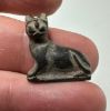 Picture of ANCIENT EGYPT, NEW KINGDOM STONE CAT AMULET. 1400 B.C