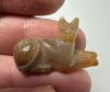 Picture of ANCIENT EGYPT, NEW KINGDOM CARNELIAN CAT AMULET. 1400 B.C
