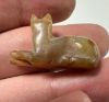 Picture of ANCIENT EGYPT, NEW KINGDOM CARNELIAN CAT AMULET. 1400 B.C