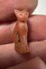 Picture of ANCIENT EGYPT, NEW KINGDOM CARNELIAN CAT AMULET. 1400 B.C