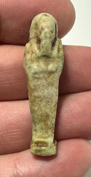 Picture of  Ancient Egypt. FAIENCE USHABTI.  600 - 300 B.C