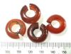 Picture of Ancient Egypt. LOT OF 4 STONE HAIR RINGS. NEW KINGDOM.   1250 B.C 