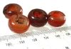 Picture of Ancient Egypt. LOT OF 4 STONE HAIR RINGS. NEW KINGDOM.   1250 B.C 