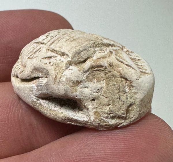 Picture of  Ancient Egypt. Stone Scarab. New Kingdom . 14th Century B.C