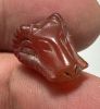 Picture of ANCIENT EGYPT , NEW KINGDOM CARNELIAN RAM'S HEAD- KHNUM. 1400 B.C