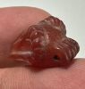 Picture of ANCIENT EGYPT , NEW KINGDOM CARNELIAN RAM'S HEAD- KHNUM. 1400 B.C