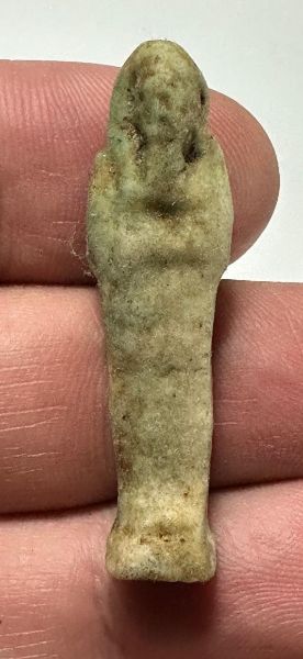 Picture of  Ancient Egypt. FAIENCE USHABTI.  600 - 300 B.C