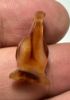 Picture of ANCIENT EGYPT. CARNELIAN POPPY SEED AMULET. 1250 B.C  NEW KINGDOM
