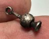 Picture of ANCIENT EGYPT , NEW KINGDOM ELECTRUM POPPY SEED AMULET.  1250 B.C