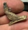 Picture of ANCIENT EGYPT , NEW KINGDOM ELECTRUM FALCON (HORUS) AMULET.  1250 B.C