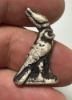 Picture of ANCIENT EGYPT , NEW KINGDOM ELECTRUM / SILVER HORUS (FALCON) AMULET.  1250 B.C