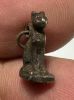 Picture of ANCIENT EGYPT. NEW KINGDOM SMALL SILVER CATAMULET (BASTET). 1400 - 1250 B.C