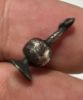 Picture of ANCIENT EGYPT , NEW KINGDOM ELECTRUM POPPY SEED AMULET.  1250 B.C