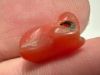 Picture of ANCIENT EGYPT, NEW KINGDOM CARNELIAN CAT AMULET. 1400 B.C