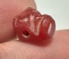 Picture of ANCIENT EGYPT. NEW KINGDOM  STONE LION'S HEAD AMULET. 1400 - 1200 B.C