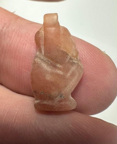 Picture of ANCIENT EGYPT. NEW KINGDOM  STONE  AMULET OF A PRINCE?. 1400 - 1200 B.C