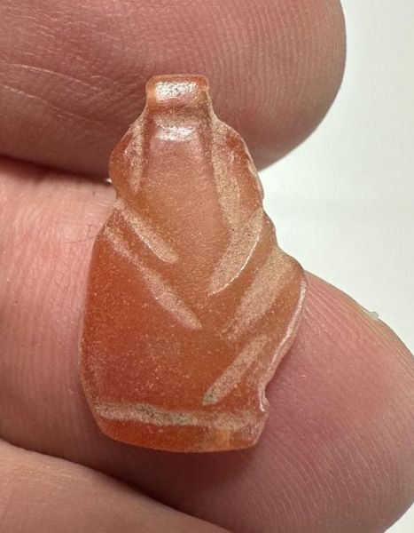Picture of ANCIENT EGYPT. NEW KINGDOM  STONE  AMULET OF A PRINCE?. 1400 - 1200 B.C