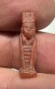 Picture of ANCIENT EGYPT. NEW KINGDOM  STONE  AMULET OF COBRA WITH ISIS HEAD. 1400 - 1200 B.C