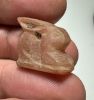 Picture of ANCIENT EGYPT -  BEAUTIFUL  CARNELIAN AMULET OF A HARE . NEW KINGDOM .1250 B.C. 