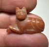 Picture of ANCIENT EGYPT, NEW KINGDOM STONE CAT AMULET. 1400 B.C