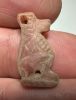 Picture of ANCIENT EGYPT.  NEW KINGDOM STONE BABOON AMULET. 1250 B.C
