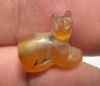 Picture of ANCIENT EGYPT, NEW KINGDOM CARNELIAN CAT AMULET. 1400 B.C
