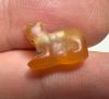 Picture of ANCIENT EGYPT, NEW KINGDOM CARNELIAN CAT AMULET. 1400 B.C