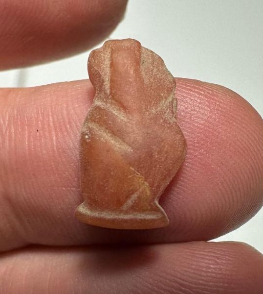Picture of ANCIENT EGYPT. NEW KINGDOM  STONE  AMULET OF A PRINCE?. 1400 - 1200 B.C